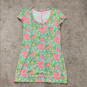 Lilly Pulitzer • Britton Dress - “Hot Wings” Print